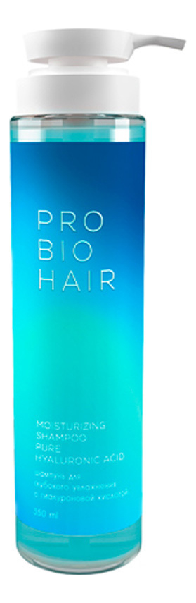 Увлажняющий шампунь для волос с гиалуроновой кислотой Pro Bio Hair Moisturizing Shampoo 350мл