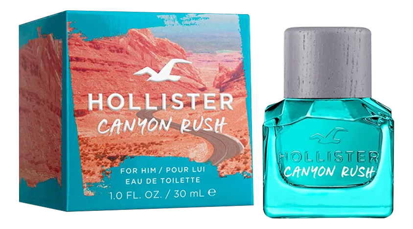 Canyon Rush For Him: туалетная вода 30мл canyon rush for her парфюмерная вода 30мл