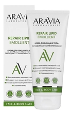 Aravia Крем для лица и тела липидовосстанавливающий Laboratories Repair Lipid Emollient 200мл