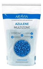 Aravia Полимерный воск для депиляции универсальный Azulene Multizone 1000г