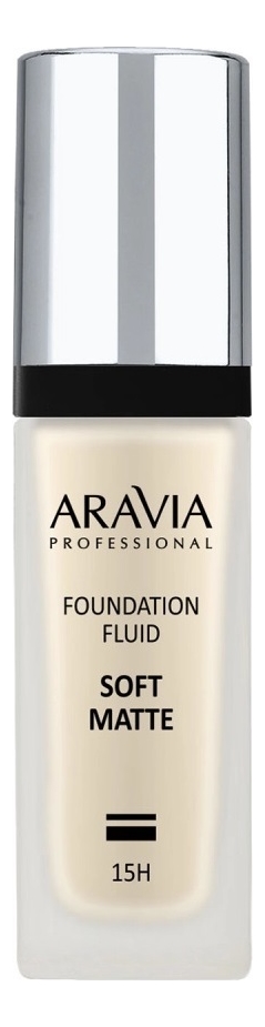 Aravia тональный крем для лица матирующий soft matte foundation fluid ...