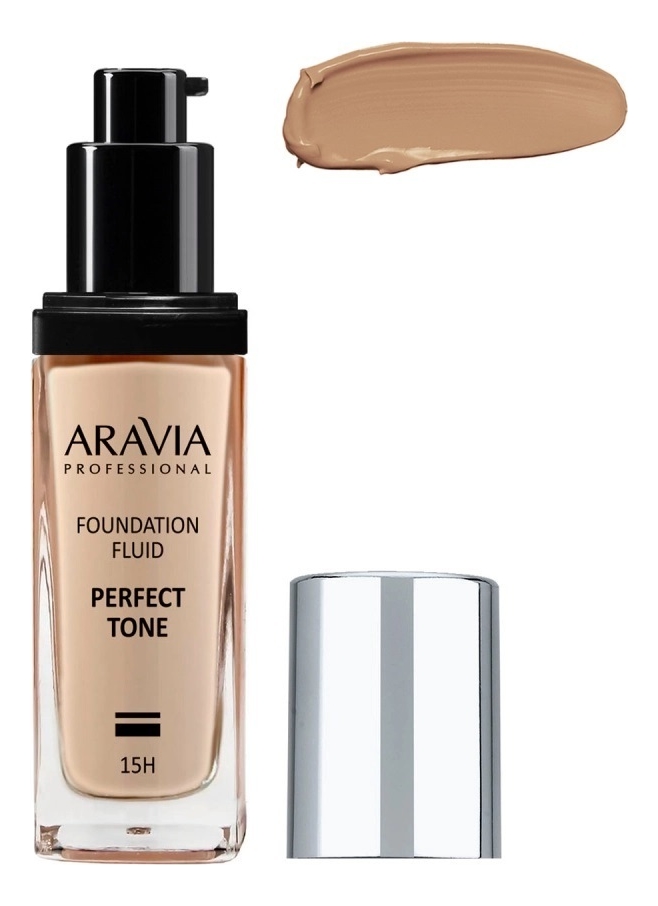 Тональный крем для увлажнения и естественного сияния кожи лица Perfect Tone Foundation Fluid 30мл: 04 Темно-бежевый