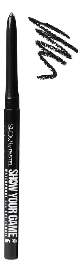 Гелевый карандаш для глаз Show Your Game Waterproof Gel Eye Pencil 0,28г: 406 Черный