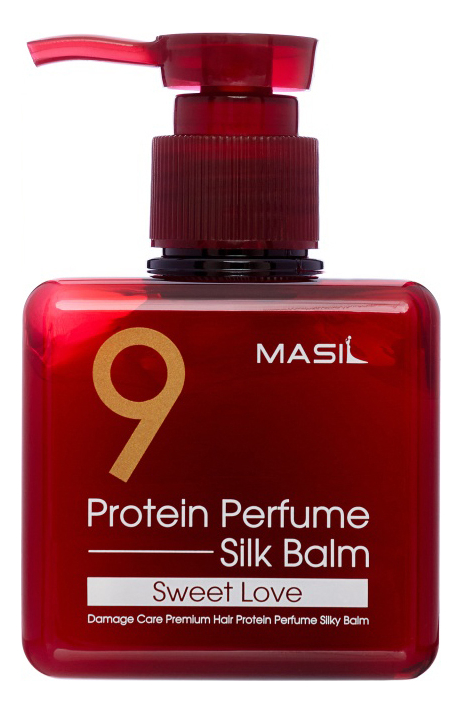 

Бальзам 180мл, Несмываемый бальзам для волос с ароматом ириса 9 Protein Perfume Silk Balm Sweet Love