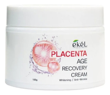 Ekel Антивозрастной крем для лица с экстрактом плаценты Placenta Age Recovery Cream 100г