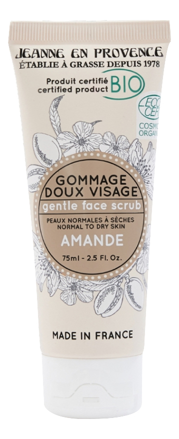 Нежный скраб для лица Amande Gommage Doux Visage 75мл
