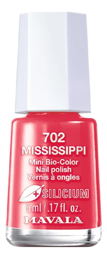 Лак для ногтей с кремнием Silicium Nail Color 5мл: 702 Mississippi