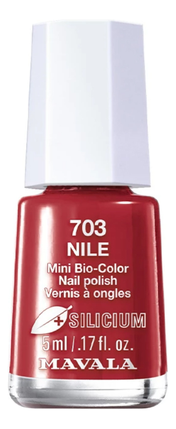 Лак для ногтей с кремнием Silicium Nail Color 5мл: 703 Nile