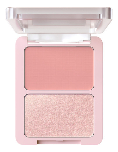 Палетка для лица Blush & Highlighter Duo Face Palette: No 02