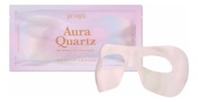 Petitfee Гидрогелевая маска для кожи вокруг глаз с охлаждающим эффектом Aura Quartz Hydrogel Eye Zone Mask 9г