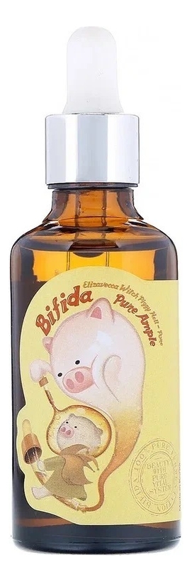 Сыворотка для лица с 100% экстрактом лизата бифидобактерии Witch Piggy Hell-Pore Bifida Pure Ample 50мл