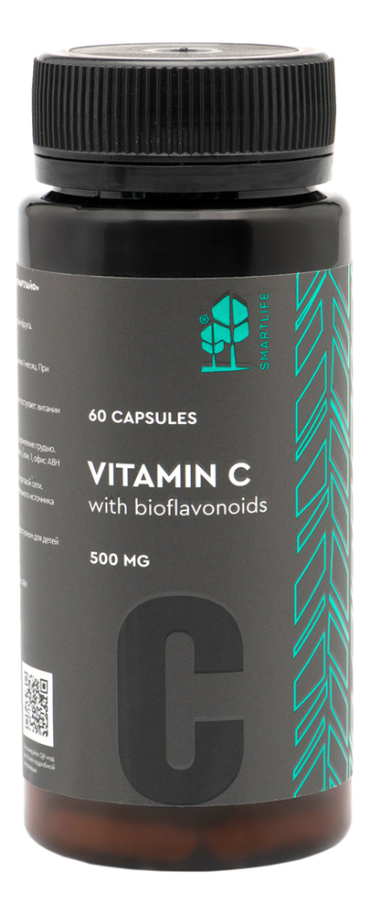 Биодобавка Витамин C с биофлавоноидами 60 капсул витамин с swanson буферизованный с биофлавоноидами 100 капсул