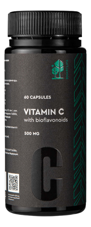 Биодобавка Витамин C с биофлавоноидами 60 капсул