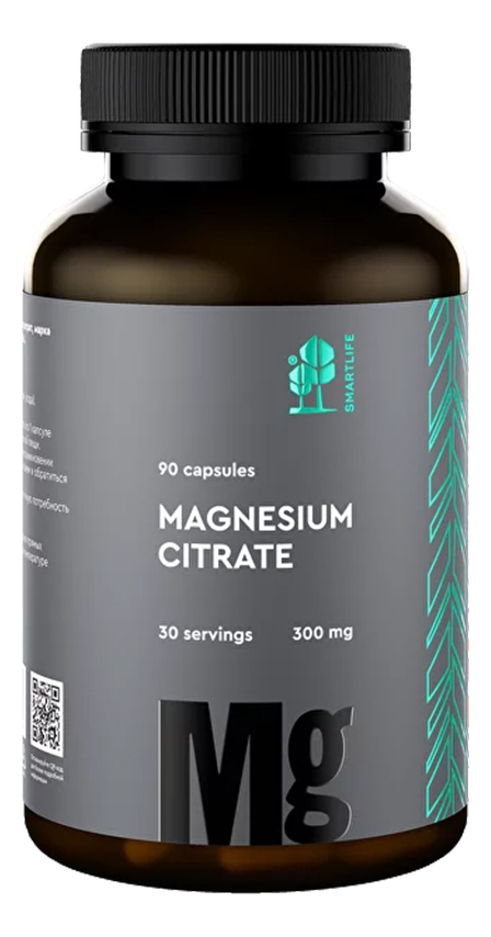 Биодобавка Магния цитрат 90 капсул биодобавка цитрат магния magnesium citrate 60 таблеток