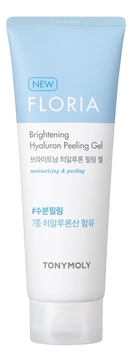 Пилинг-гель для лица с гиалуроновой кислотой Floria Brightening Hyaluron Peeling Gel 170мл
