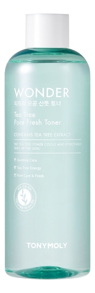Тонер для лица с экстрактом чайного дерева Wonder Tea Tree Pore Fresh Toner 500мл