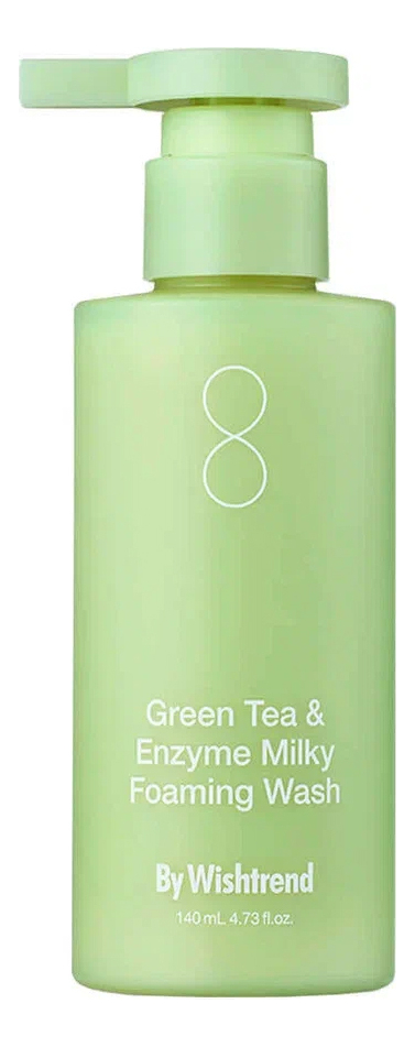 Молочная пенка для умывания с экстрактом зеленого чая Green Tea & Enzyme Milky Foaming Wash 140мл