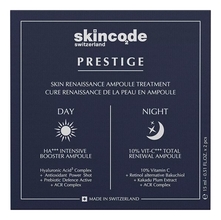 Skincode Набор для лица Возрождение кожи Prestige 2*15мл (дневная ампула Day HA+++ + ночная ампула Night 10% VIT-C+++)