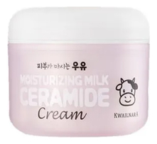 Welcos Увлажняющий крем для лица Kwailnara Moisturizing Milk Ceramide Cream 100мл