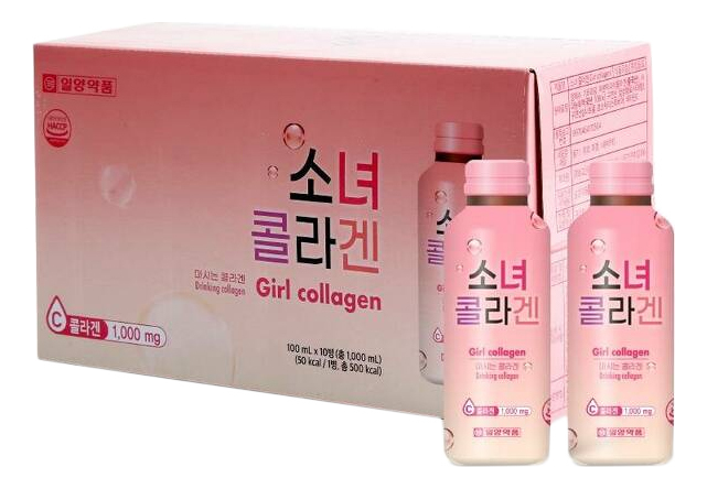 Биодобавка жидкий коллаген Girl Collagen: Биодобавка 10*100мл