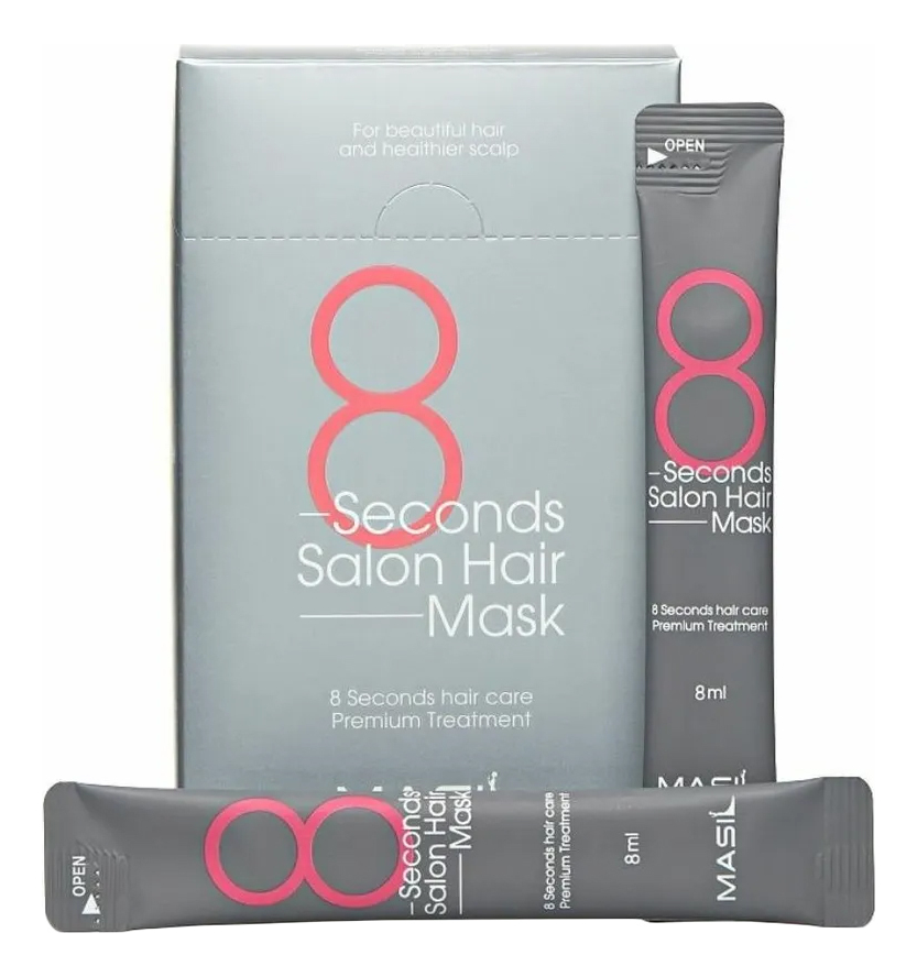 Маска для быстрого восстановления волос 8 Seconds Salon Hair Mask: Маска 10*8мл