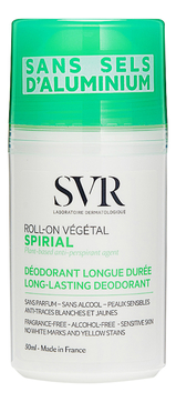 Растительный шариковый дезодорант Spirial Vegetal Deodorant 48H