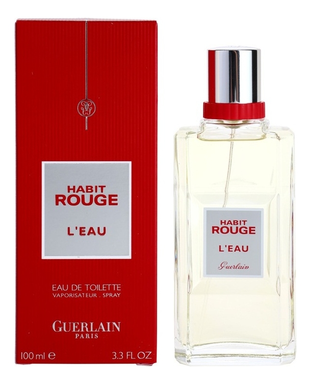 Habit Rouge L'Eau: туалетная вода 100мл habit rouge туалетная вода 100мл