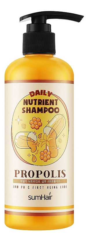 Шампунь для волос Sumhair Daily Nutrient Shampoo Propolis 300мл