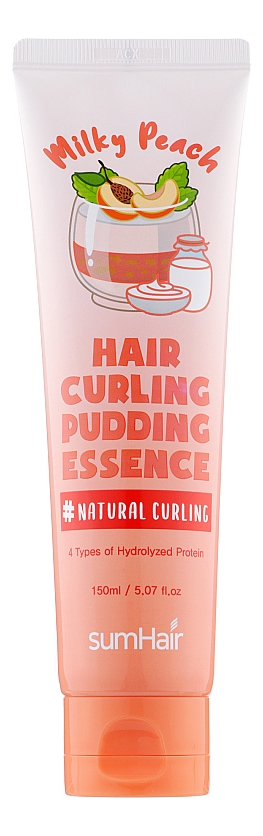 Эссенция для укладки вьющихся волос Sumhair Hair Curling Pudding Essence Natural Curling 150мл