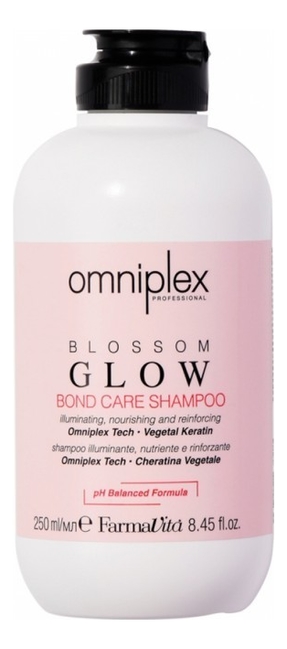 Шампунь для волос с кератином Omniplex Blossom Glow Shampoo: Шампунь 250мл