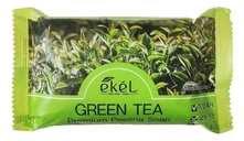 Ekel Отшелушивающее мыло для лица и тела с экстрактом зеленого чая Green Tea Premium Pelling Soap 150г