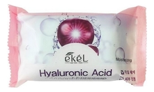 Ekel Отшелушивающее мыло для лица и тела с гиалуроновой кислотой Hyaluronic Acid Premium Pelling Soap 150г