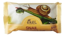 Ekel Отшелушивающее мыло для лица и тела с муцином улитки Snail Premium Pelling Soap 150г