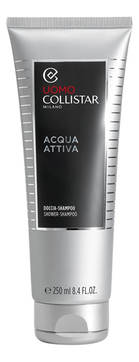 Шампунь-гель для волос и тела Uomo Acqua Attiva Doccia Shampoo 250мл