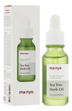Manyo Factory Успокаивающее масло на основе комплекса трав Tea Tree Herb Oil 20мл