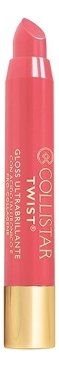 Блеск для губ с гиалуроновой кислотой Twist Gloss Ultrabrillante 2,5г: 207 Corallo Rosa