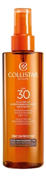 Сухое масло-спрей для загара лица и тела Olio Secco Superabbronzante Idratante SPF30 200мл