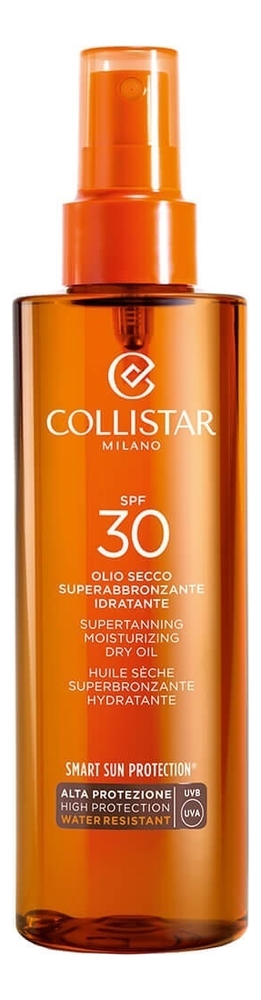 

Сухое масло-спрей для загара лица и тела Olio Secco Superabbronzante Idratante SPF30 200мл