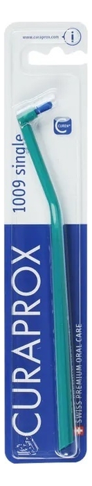 Монопучковая щетка Single & Sulcular 1009 9мм: Зеленая