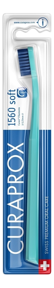 Зубная щетка Soft CS 1560 0,15мм: Бирюзовая