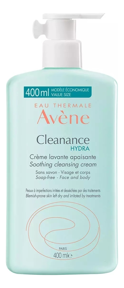 Очищающий крем для лица Cleanance Hydra Soothing Cleasing Cream: Крем 400мл очищающий крем для лица cleanance hydra soothing cleasing cream 200мл крем 200мл