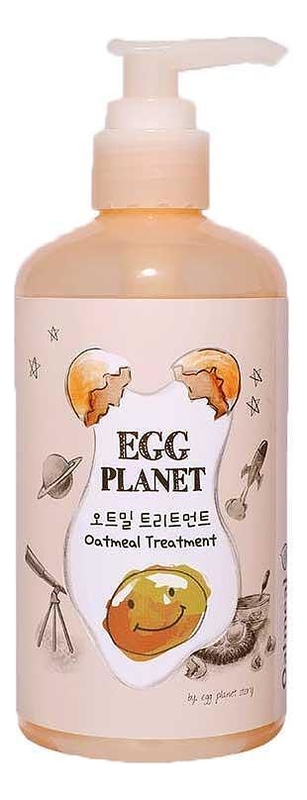 Маска-кондиционер для волос с экстрактом овсяных хлопьев Egg Planet Oatmeal Treatment 280мл