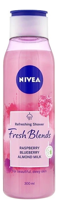 Гель для душа Малина Fresh Blends 300мл