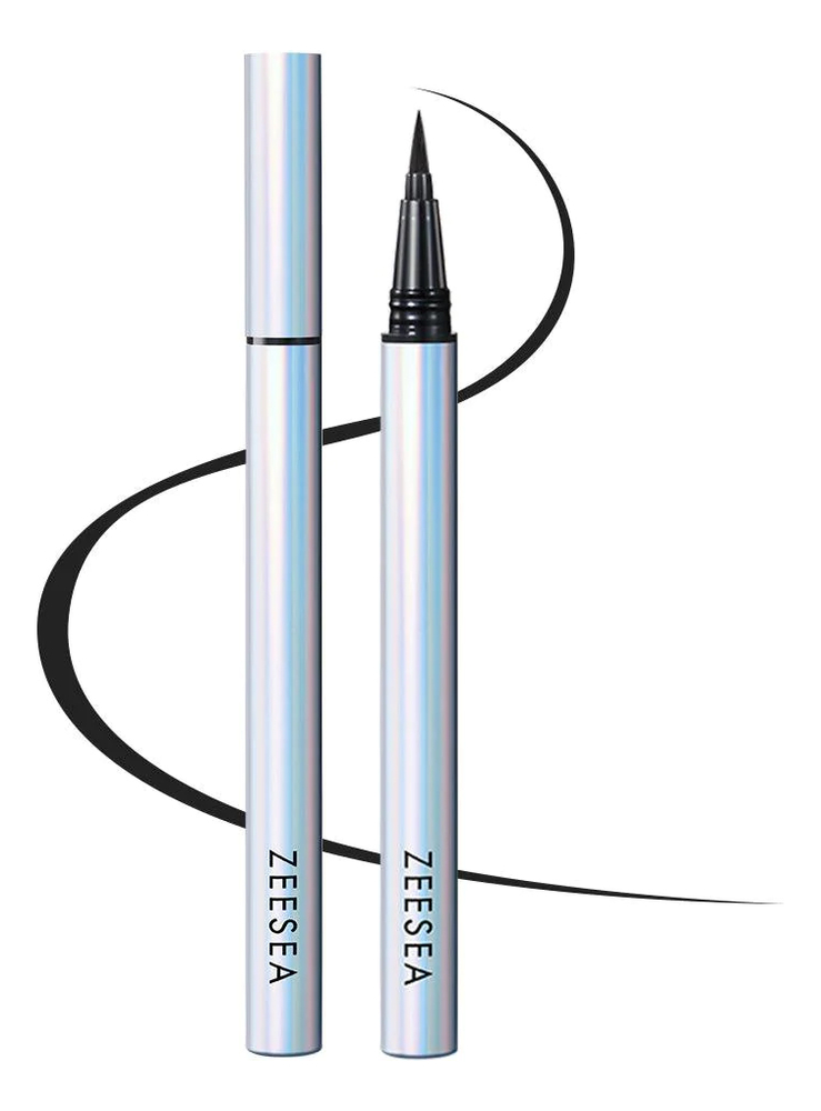 Подводка для век Color Liquid Eyeliner 0,5г: Dark night/черная ночь