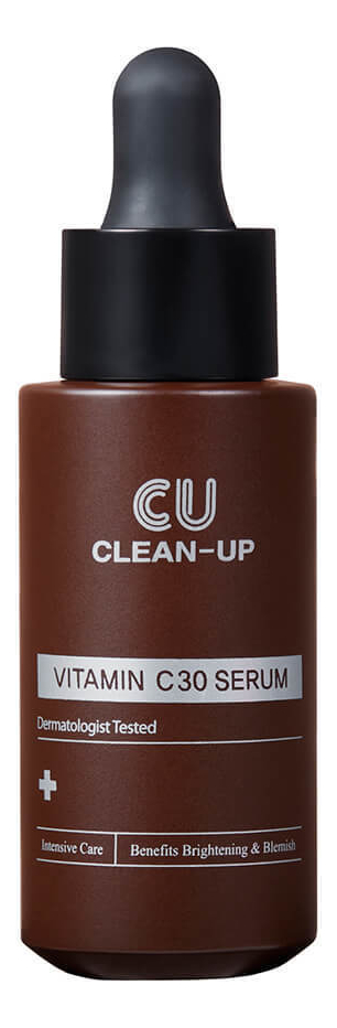 

Сыворотка-концентрат против пигментации и морщин Clean-Up Vitamin C30 Serum 20мл
