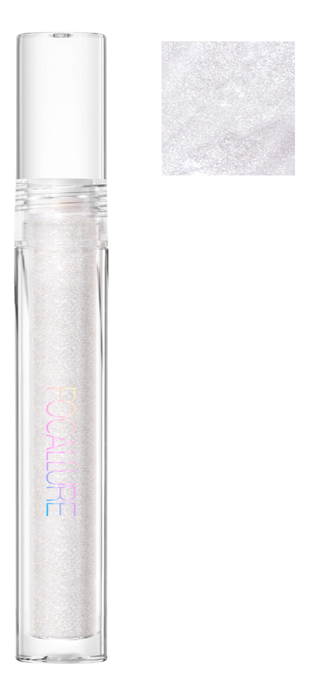 Жидкие тени для век с глиттером Glittering Liquid Eyeshadow 1,5г: S01 Gray Lily