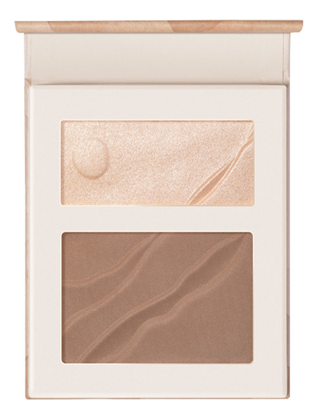 Палетка для контурирования лица Moulding Highlight Contouring Palette 8г: No 02