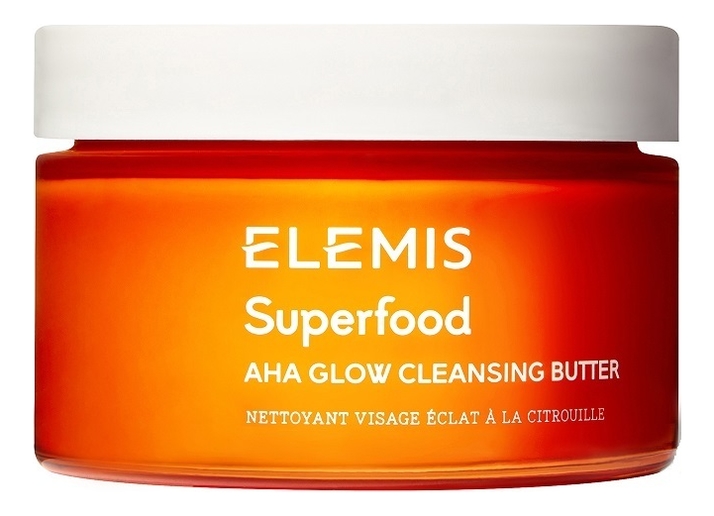 Очищающее масло для лица с энзимами тыквы Superfood AHA Glow Cleansing Butter 90мл