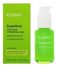 Elemis Успокаивающий гель для лица с экстрактом центеллы азиатской Superfood Cica Calm Hydration Juice 50мл