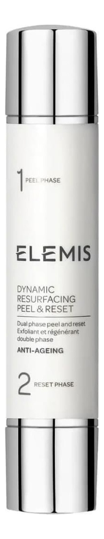 Elemis двухфазный пилинг для лица dynamic resurfacing peel & reset 30мл ...